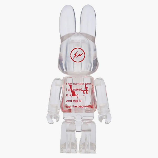 Fragment Bearbrick Rabbrick čistý 400% červená