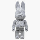 Bearbrick Rabbrick Karimoku Birch 400% bílá