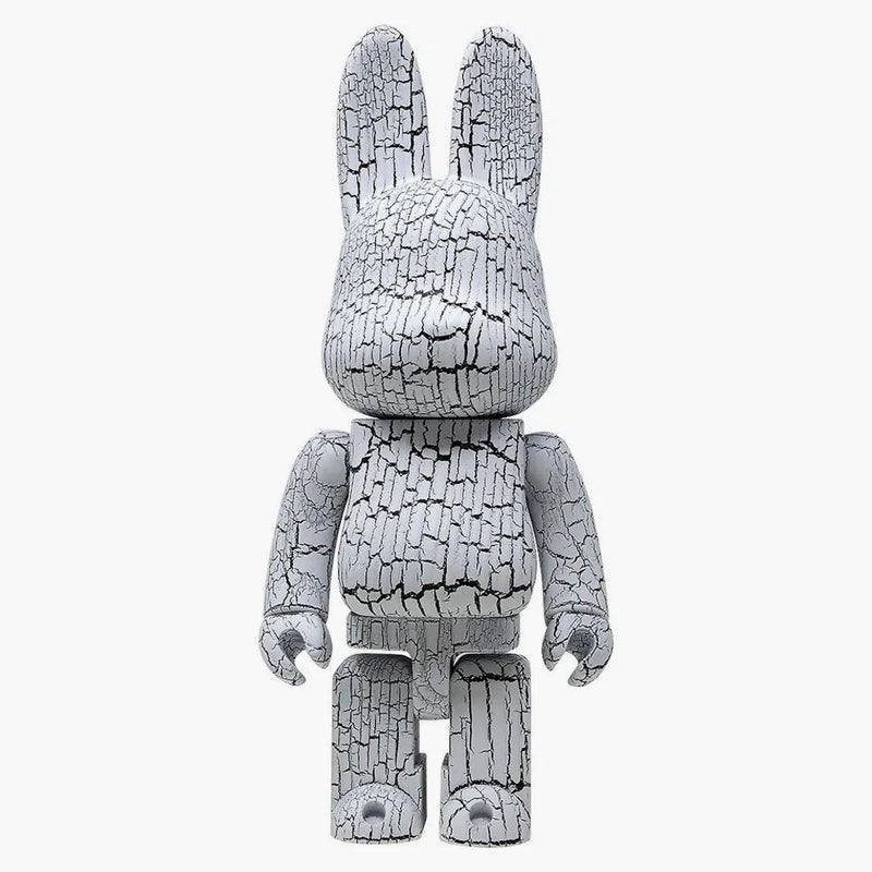 Bearbrick Rabbrick Karimoku Birch 400% White