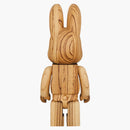 Bearbrick Rabbrick Karimoku Zebra Wood 400%