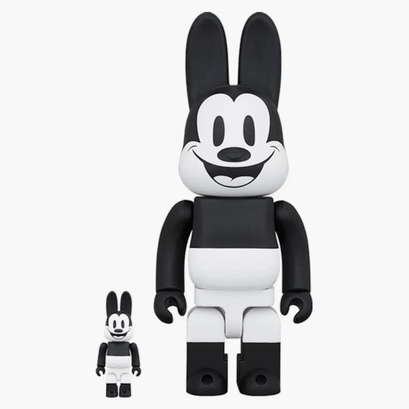 Bearbrick Rabbrick X Disney Oswald The Lucky Rabbit 100% & 400% Set