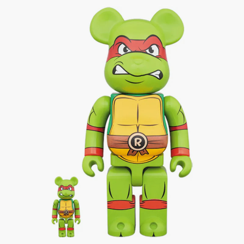 Bearbrick Raphael 100% & 400% Set Green