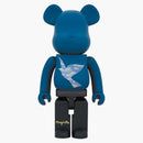 Bearbrick René Magritte (L'Oiseau de Ciel 1965/la Belle Societe 1965) 1000%