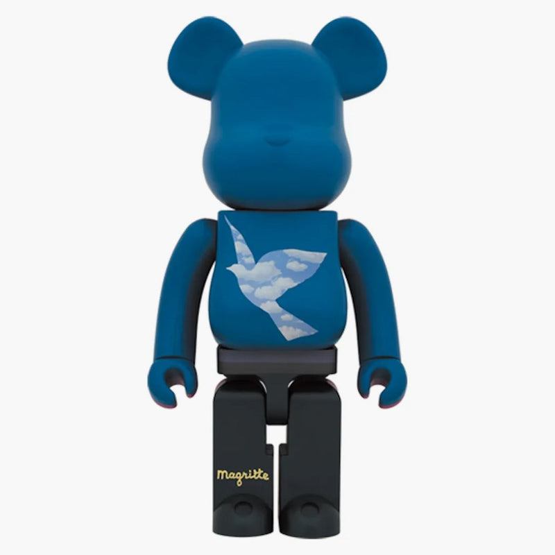 Bearbrick René Magritte (L'Oiseau de Ciel 1965/La Belle Societe 1965) 1000%