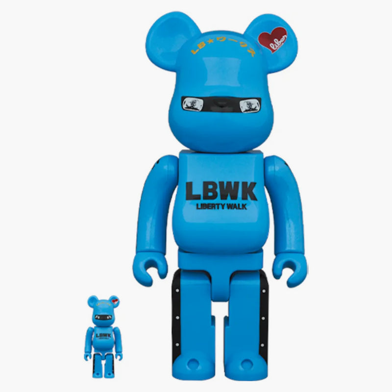 Bearbrick Ribaken-kun 100% a 400% sada