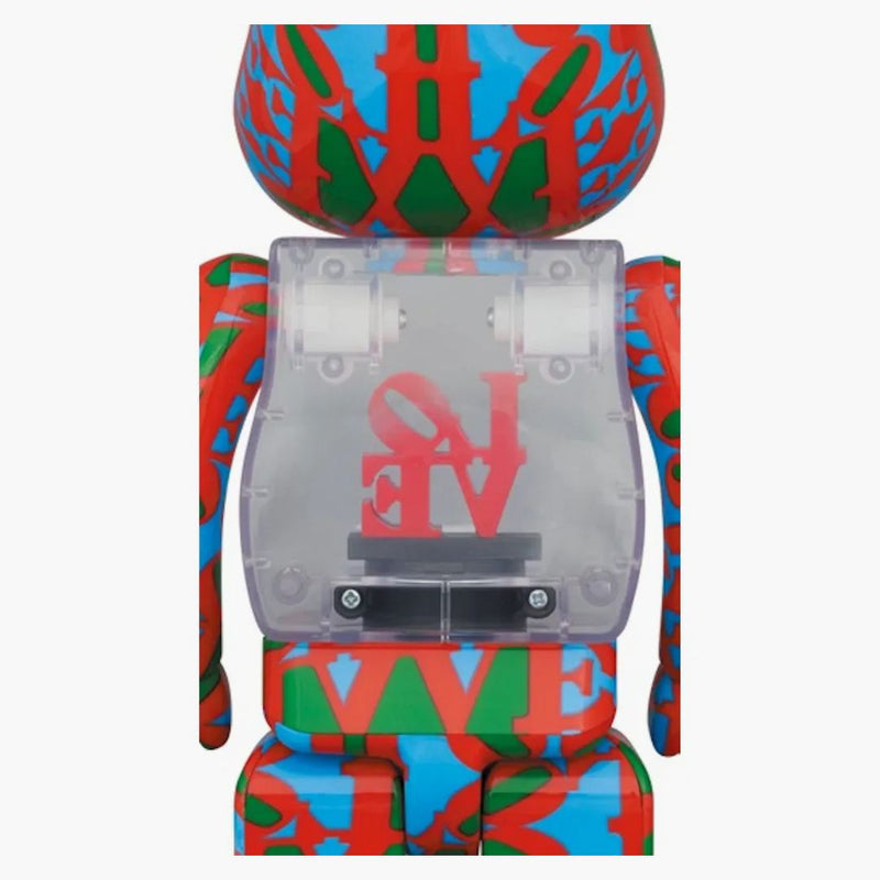 Bearbrick Robert Indiana "love" 100% & 400% Set