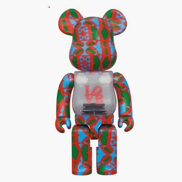 Bearbrick Robert Indiana "love" 100% & 400% Set