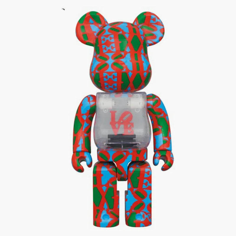 Bearbrick Robert Indiana "love" 100% & 400% Set