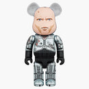 Bearbrick Robocop Murphy Head Ver. 100% & 400% set