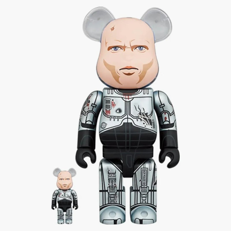 Bearbrick Robocop Murphy Head Ver. 100% a 400% sada