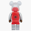 Bearbrick Robocon 1000% Red/Gray