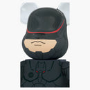 Bearbrick robocop 400% negro