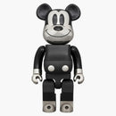 Bearbrick Royal Selangor Mickey Mouse 400% černá/bílá