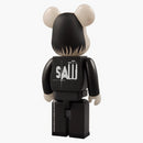 Bearbrick Saw Doll 400% Black