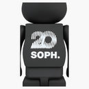 Bearbrick Soph. 20th anniversary 100% & 400% set black