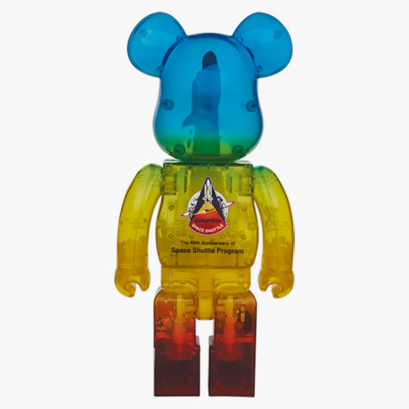 Bearbrick Space Shuttle Launch Ver. 100% & 400% Set