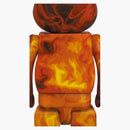 Bearbrick Ssur Fire 100% & 400% Set