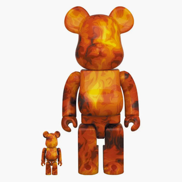 Bearbrick Ssur Fire 100% & 400% sada