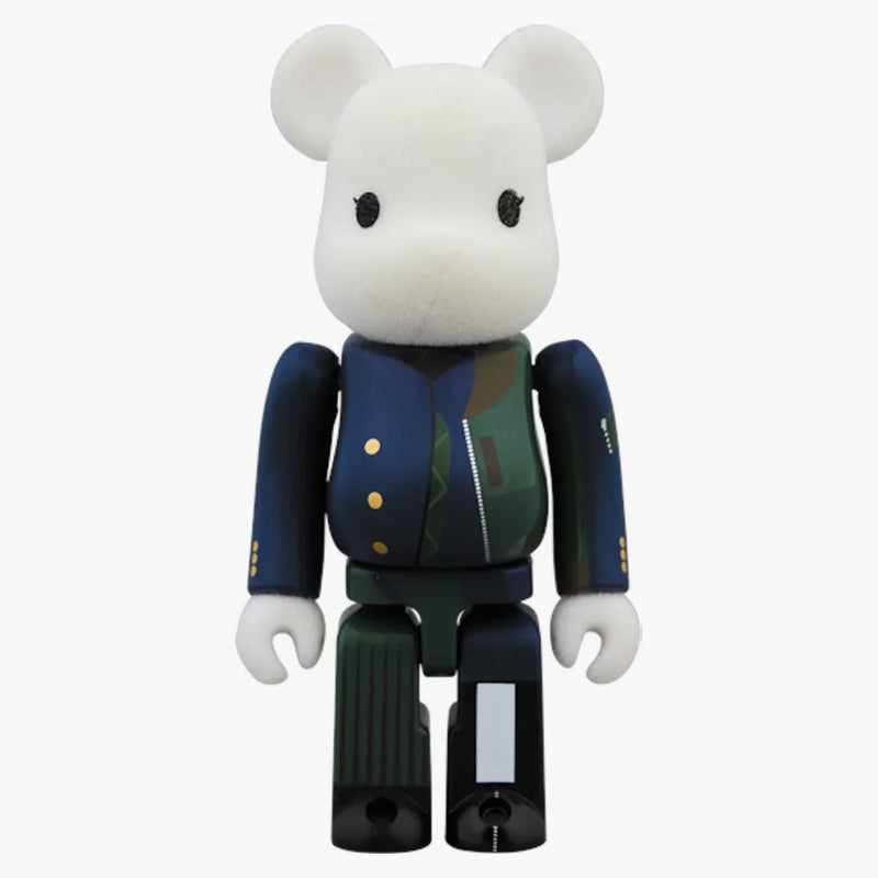 Bearbrick Sacai 2018 AW 100% & 400% Nastavení bílé