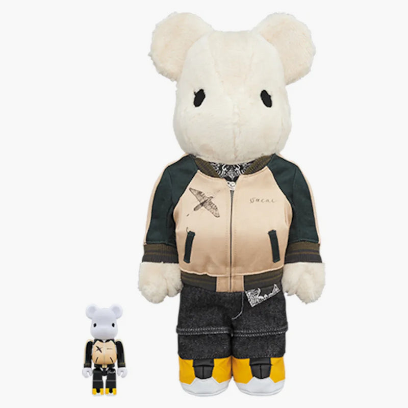 Hračka Bearbrick Sacai Medicom Plus Exkluzivní 100% a 400% Multi
