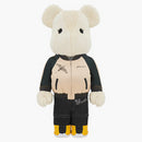 Bearbrick Sacai Medicom Toy Plus Exclusive 1000% Multi