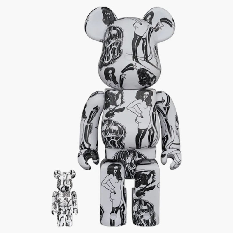 Bearbrick Saiko otake Planet 100% i 400% zestaw