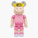 Bearbrick Sally Brown 400% rosa