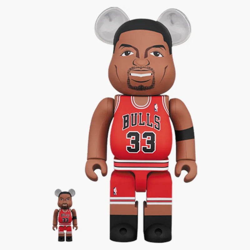 Bearbrick Scottie Pippen (Chicago Bulls) 100% a 400% sada