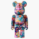 Umělec Bearbrick Series 44 Kenny Sharp Face 100% (včetně otevřené slepé skříňky a karty)