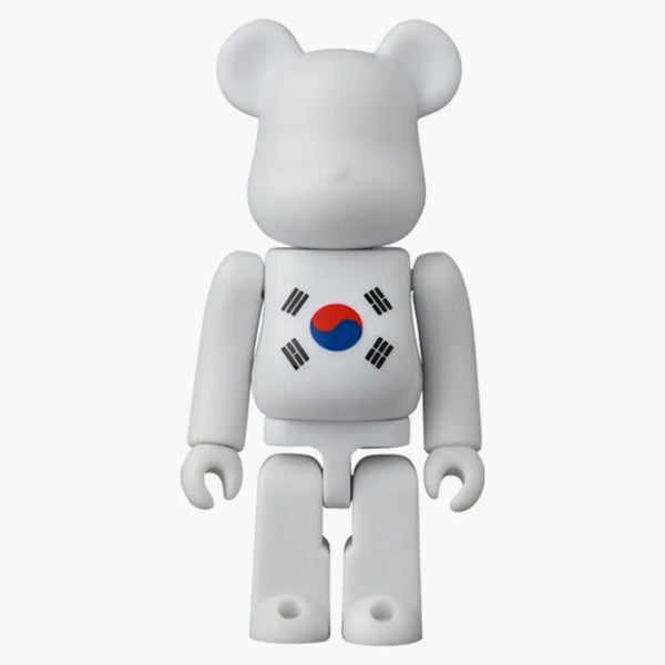 Bearbrick Series 44 Flag South Korea 100% (opened Blind Box & Card Included)
