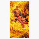 Bearbrick Series 44 Flame Pattern 100% (opened Blind Box & Card Included)