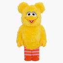 Disfraz de big bird de Bearbrick Sesame Street 1000
