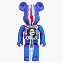 Bearbrick Sex Pistols "god Save The Queen" 10 Chrome