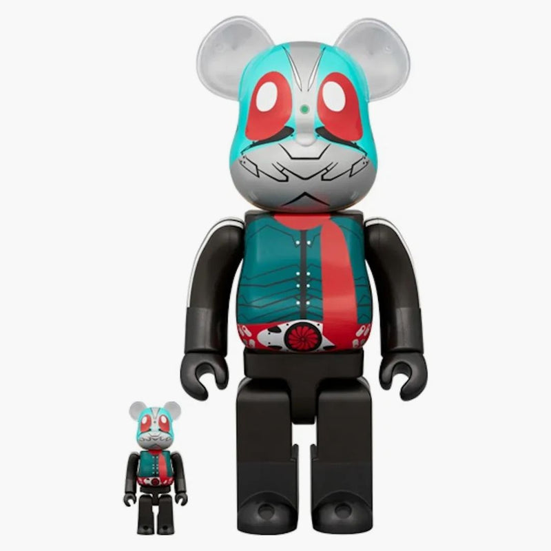 Bearbrick Shin Kamen Rider No. 2+1 100% & 400% Set