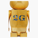 Bearbrick Sorayama X 2G 1000% gold ver.
