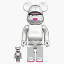 Bearbrick Sorayama x 2G 100% e 400% Set