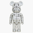 Bearbrick X BAPE X Hajime Sorayama Camo Shark 1000% silver