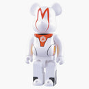 Bearbrick Speed ​​Racer 400% White