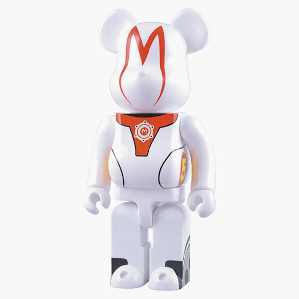 Bearbrick Speed ​​Racer 400% bílý