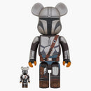 Bearbrick Star Wars The Mandalorian 100% & 400% Set