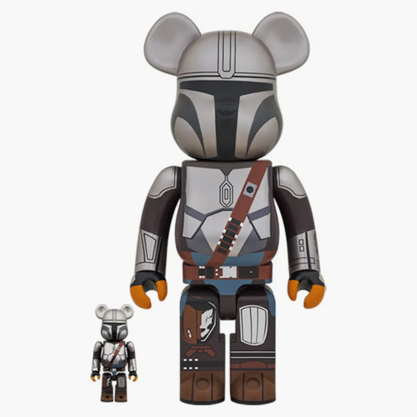 Bearbrick Star Wars The Mandalorian 100% & 400% sada