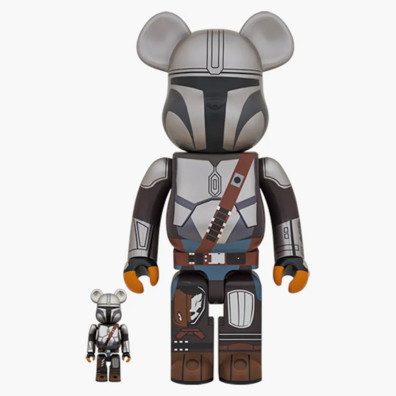 Bearbrick Star Wars The Mandalorian 100% & 400% sada