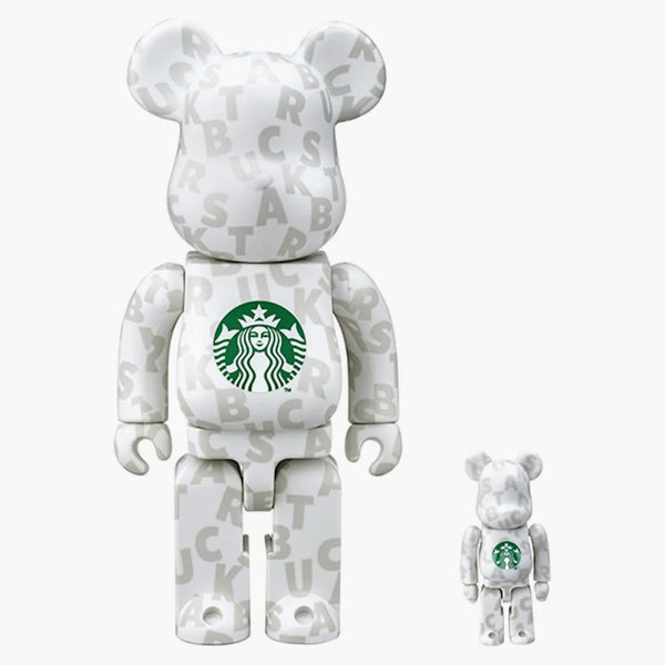 Bearbrick Starbucks 100% a 400% sada