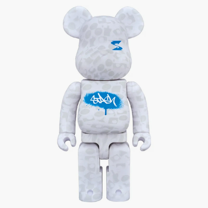 Bearbrick Stash 100% & 400% Set White