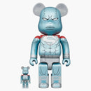 Bearbrick Steel 100% & 400% Set