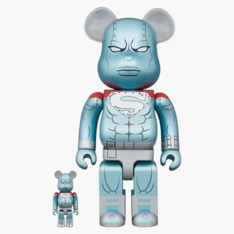 Bearbrick Steel 100% & 400% Set