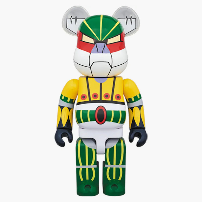 Bearbrick Steel visar 400% grönt