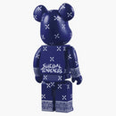 Bearbrick suicidal tendencies 400% blue