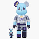 Bearbrick Suisei Hoshimachi 100% & 400% Set