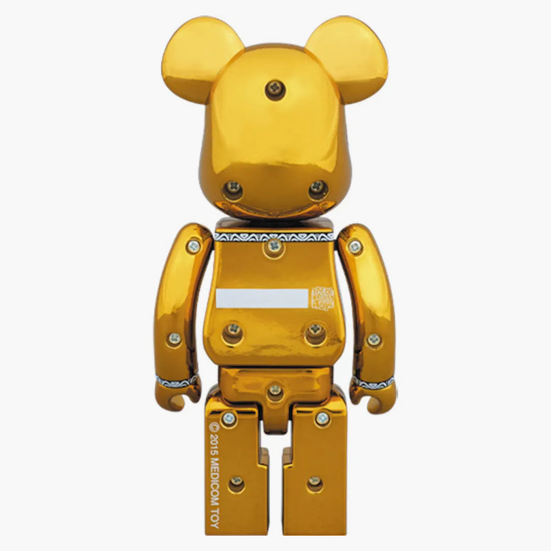 Bearbrick Superalloy Centurion 200% Gold